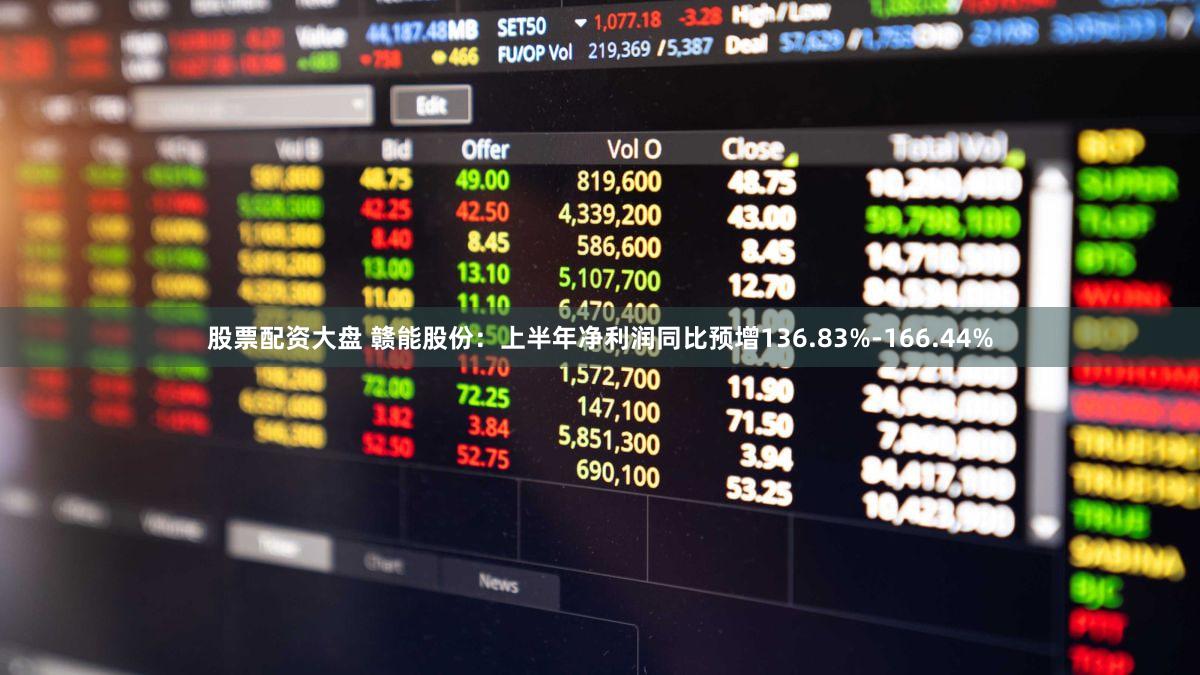 股票配资大盘 赣能股份：上半年净利润同比预增136.83%-166.44%