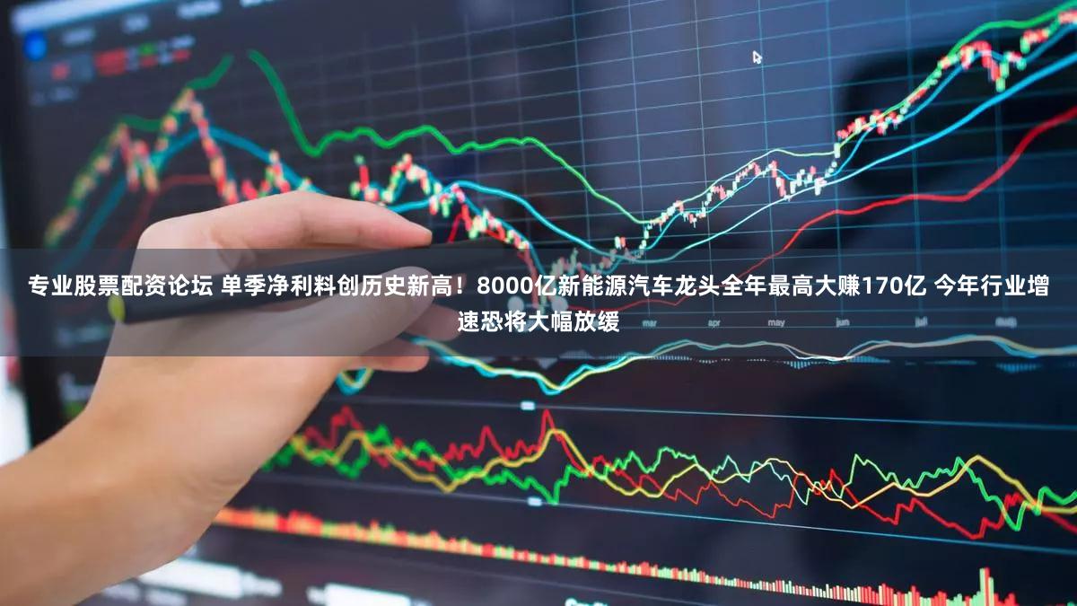 专业股票配资论坛 单季净利料创历史新高！8000亿新能源汽车龙头全年最高大赚170亿 今年行业增速恐将大幅放缓