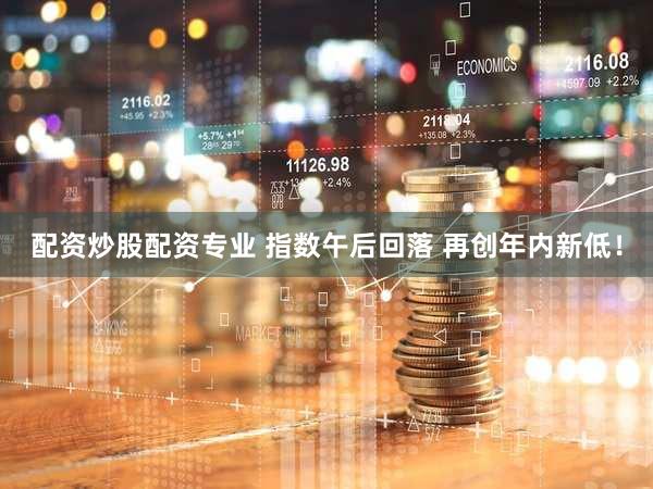 配资炒股配资专业 指数午后回落 再创年内新低！