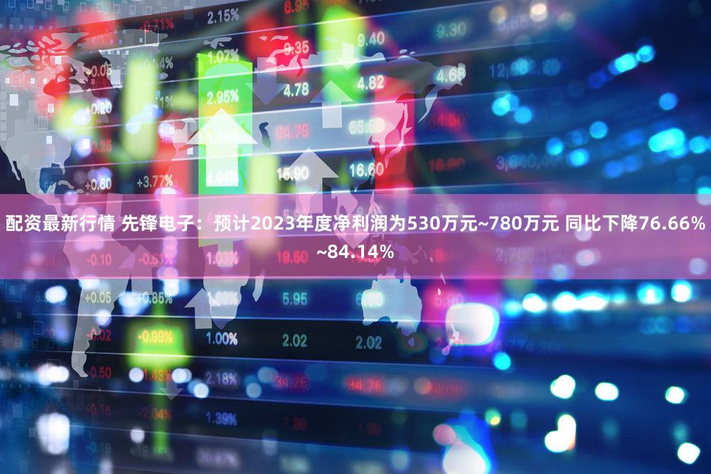 配资最新行情 先锋电子：预计2023年度净利润为530万元~780万元 同比下降76.66%~84.14%