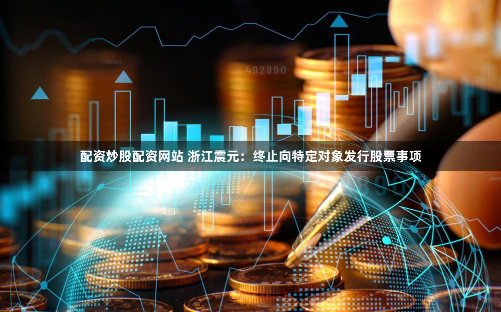 配资炒股配资网站 浙江震元：终止向特定对象发行股票事项